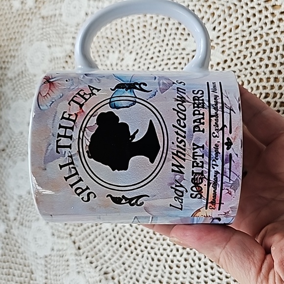 Spill the Tea Lady Whistledown's mug New - Picture 7 of 9